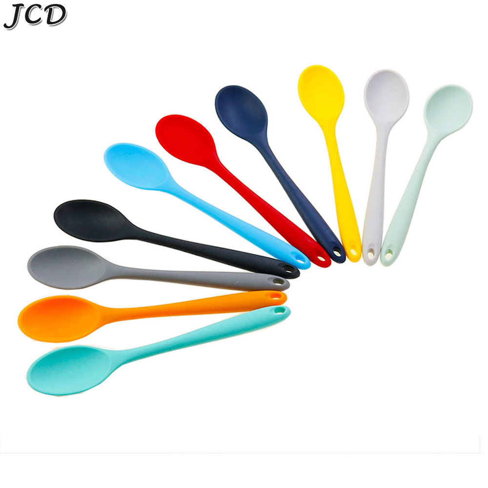 Hi Tech Kitchen Accessories - JCD Silicone Spoon Long Handle Kids