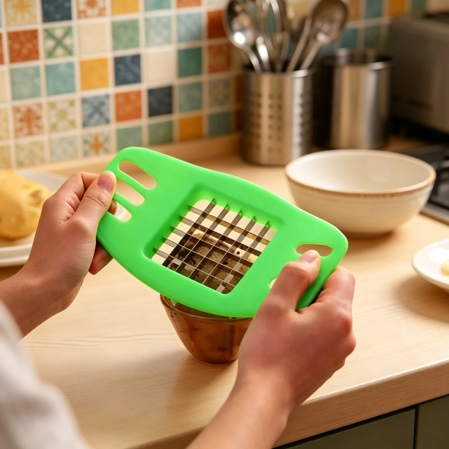 Multifunctional Potato Slicer  - đánh giá và giá Tech Accessories And Gadgets