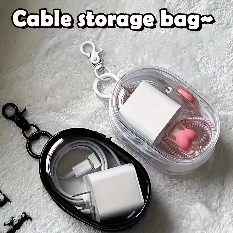 Portable Mini Clear Zipper Sto - đánh giá và giá Travel Cable Organizer