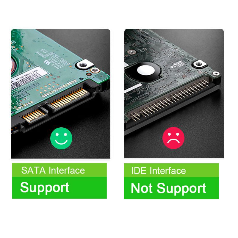 SATA to Type C Transparent 2.5 - đánh giá và giá Portable Ssd Enclosure