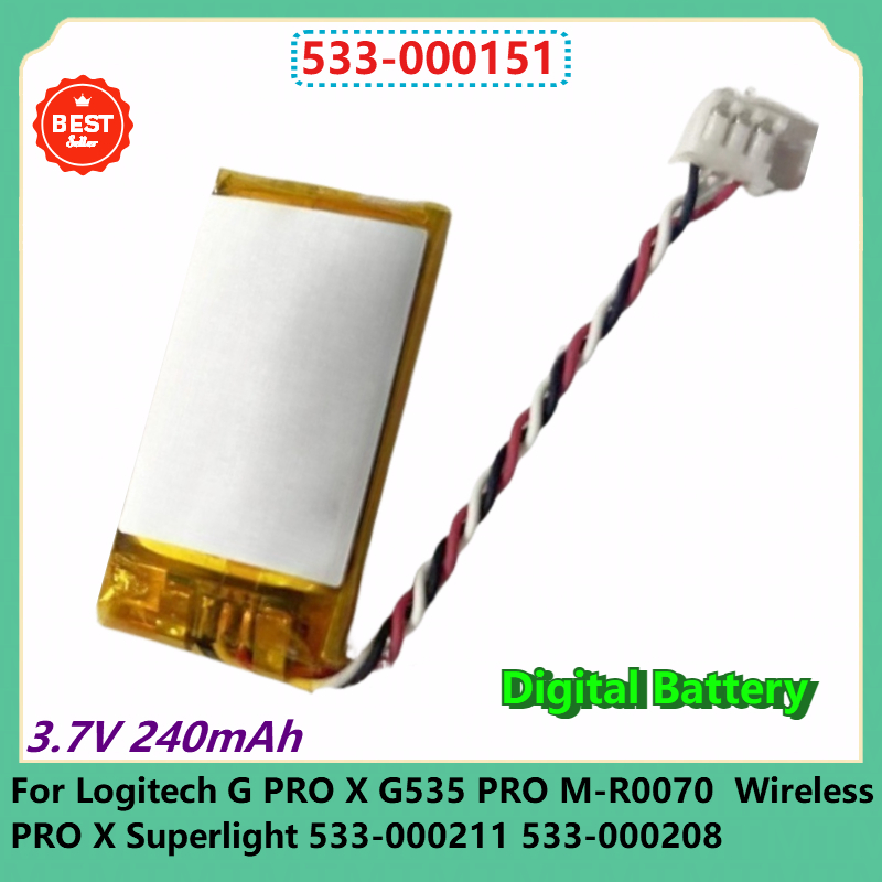 533-000151 Mouse Battery 3.7V  - đánh giá và giá Logitech Mouse G Pro X Superlight