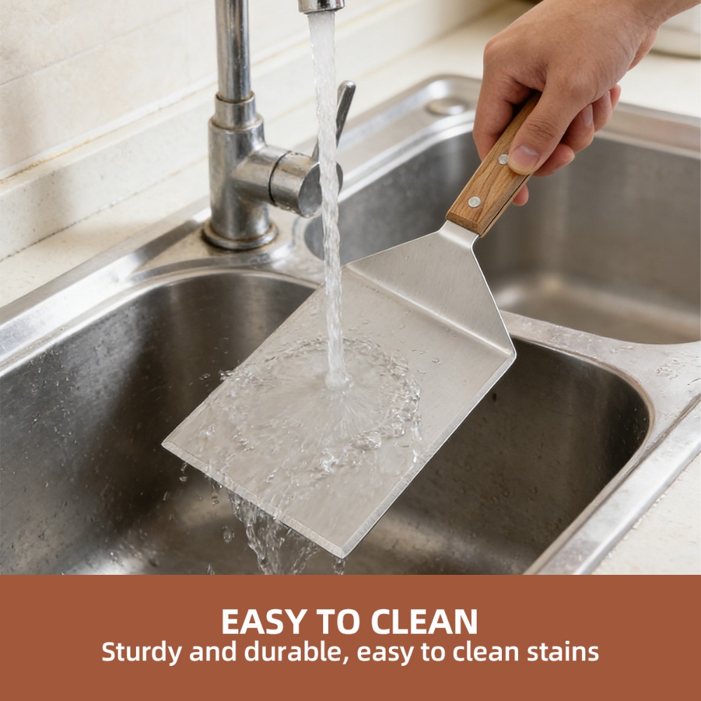 1Pc Stainless Steel Spatula Wo - đánh giá và giá Tech Accessories And Gadgets
