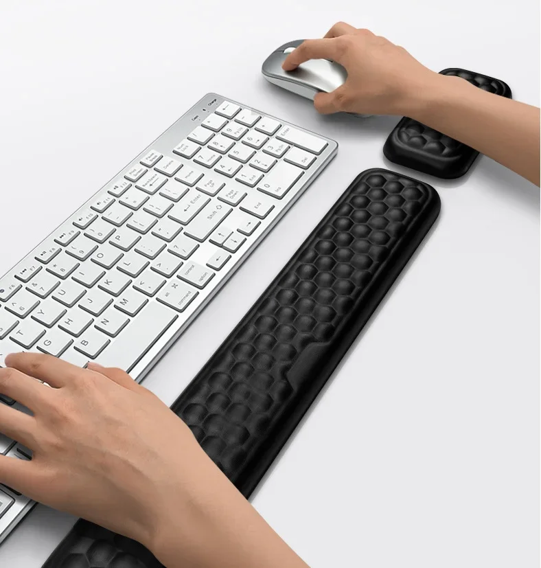 Wrist Mouse & Keyboard Protect - đánh giá và giá Keyboard Wrist Pad Leather