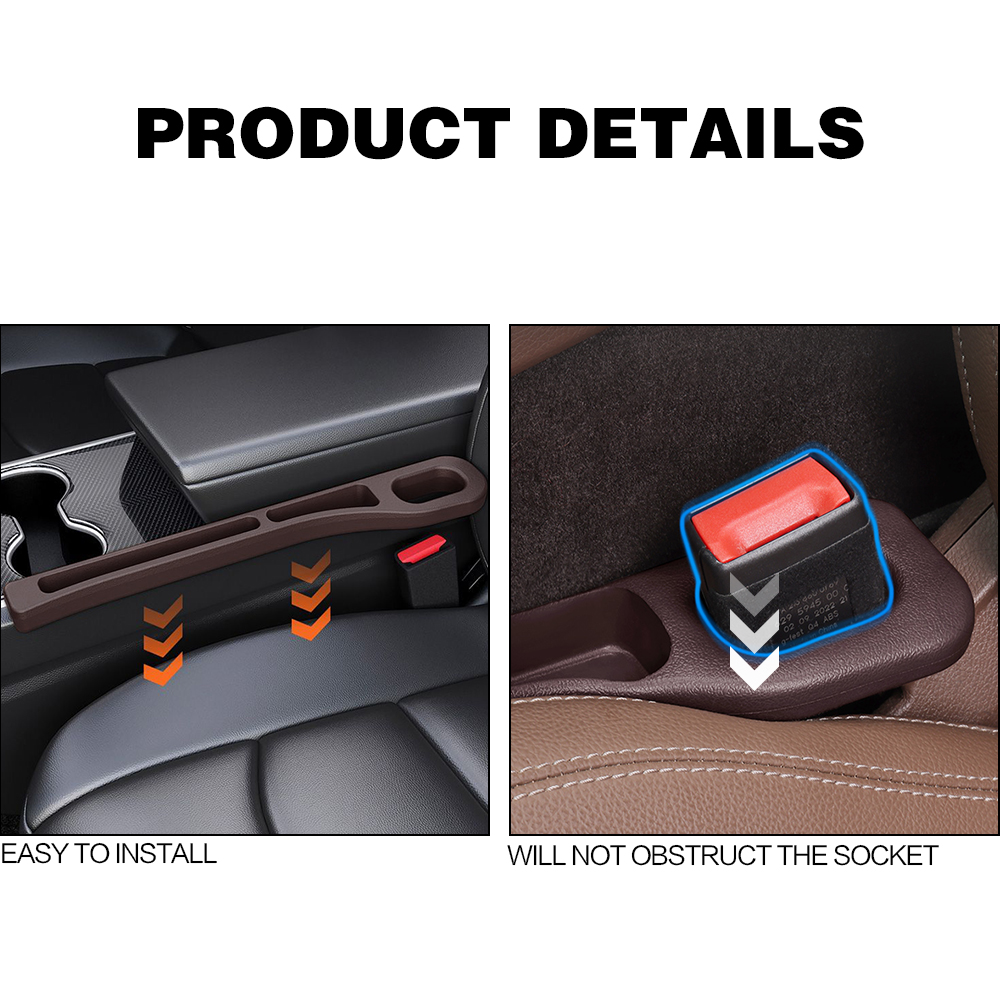 2XPCS New Car Seat Gap Filler  - đánh giá và giá Tech Car Accessories