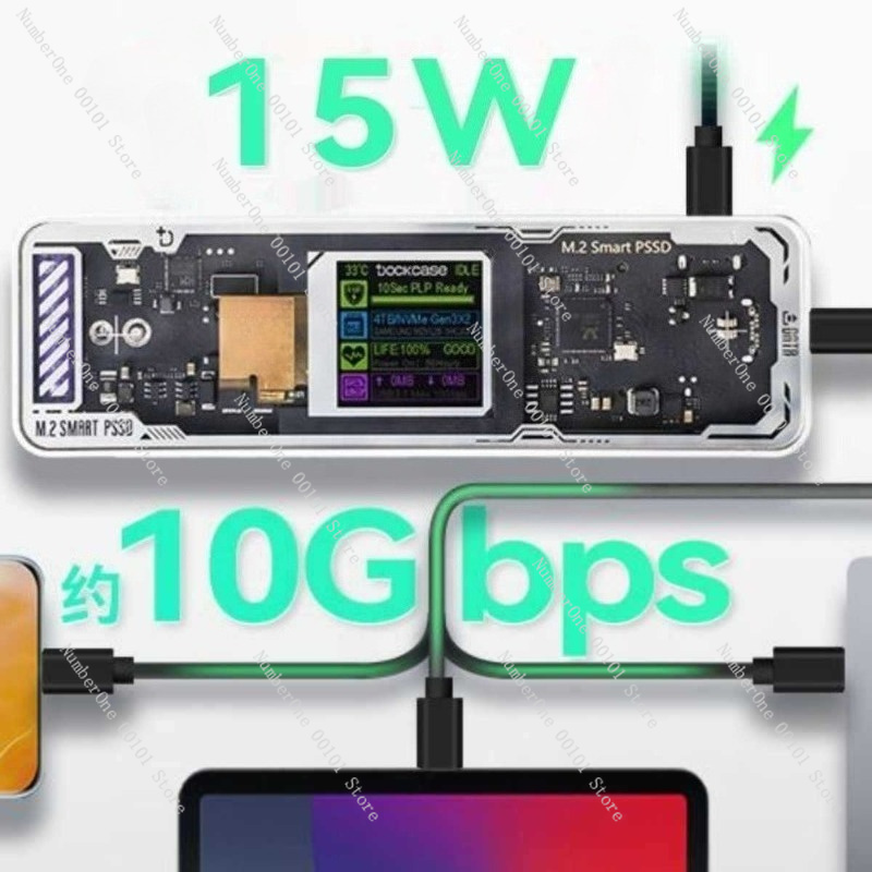 M.2 NVMe SSD Enclosure, USB C  - đánh giá và giá Portable Ssd Enclosure