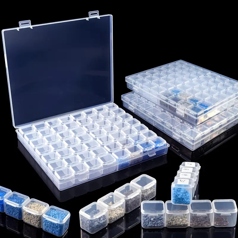 28/56 Grids Plastic Beads Stor - đánh giá và giá Tech Accessories Box