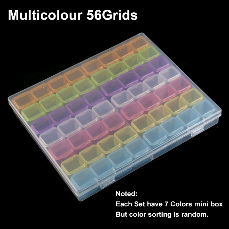 28/56 Grids Plastic Beads Stor - đánh giá và giá Tech Accessories Box