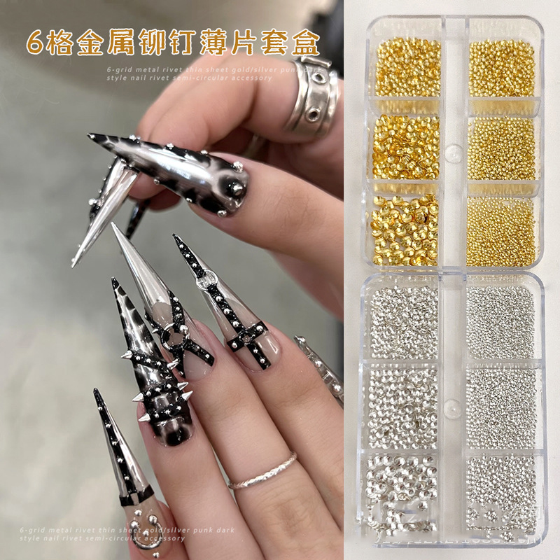 Mix 6 Sizes 0.8mm-3mm Gold Sil - đánh giá và giá Tech Accessories Box