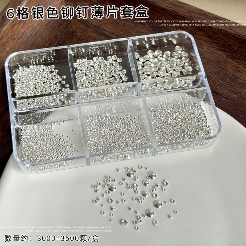 Mix 6 Sizes 0.8mm-3mm Gold Sil - đánh giá và giá Tech Accessories Box