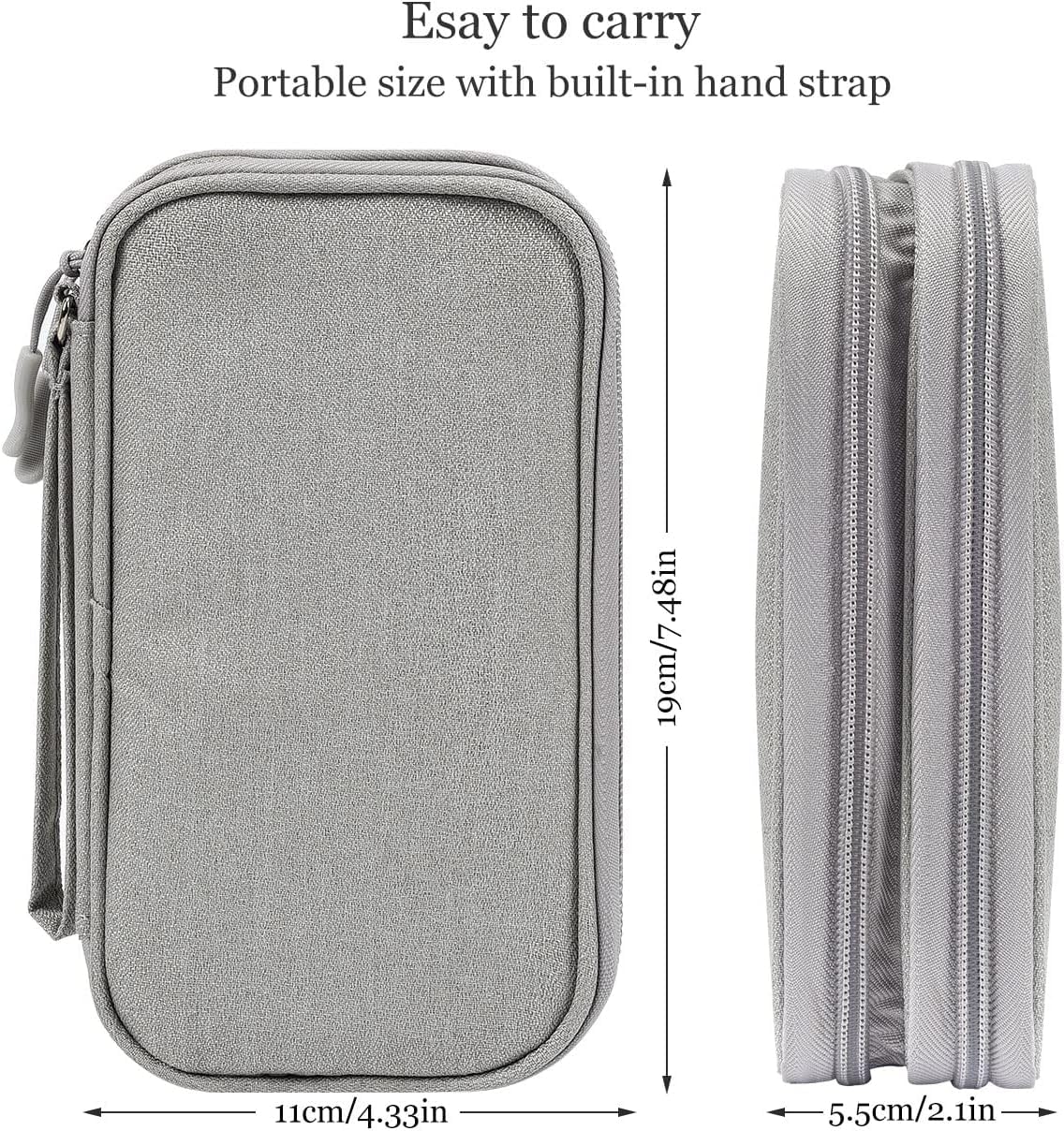 Travel Organizer Bag Cable Sto - đánh giá và giá Travel Cable Organizer