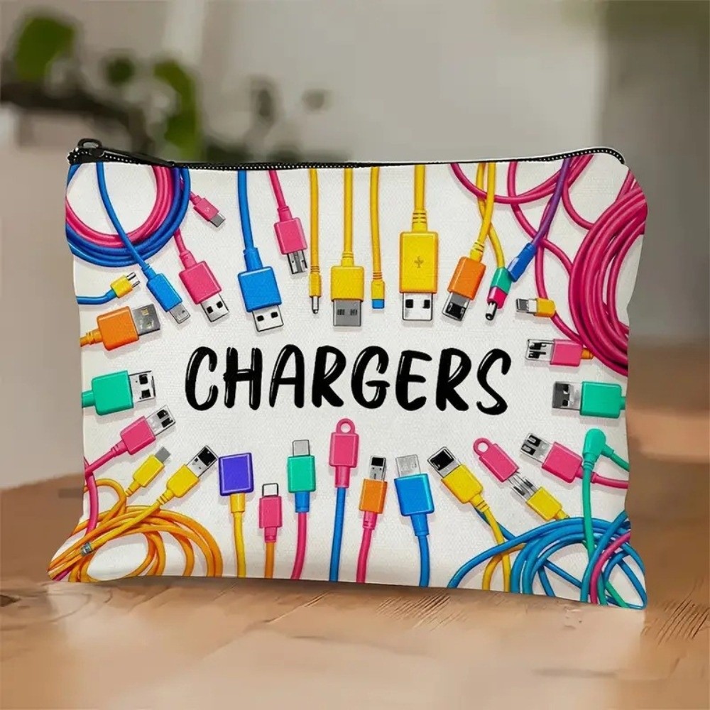 New Canvas Charger Storage Pou - đánh giá và giá Travel Cable Organizer
