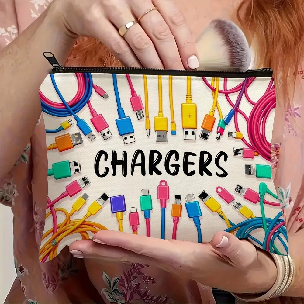 New Canvas Charger Storage Pou - đánh giá và giá Travel Cable Organizer