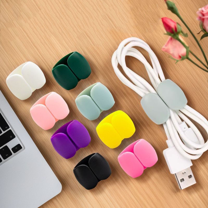 Portable Cable Clips Desktop U - đánh giá và giá Travel Cable Organizer