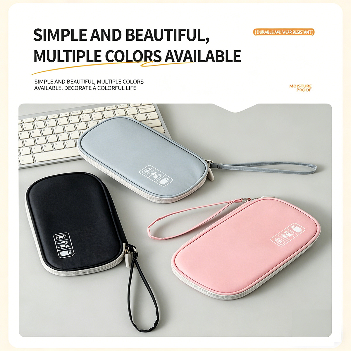 Portable Cable Organizer Bag F - đánh giá và giá Tech Accessories Box