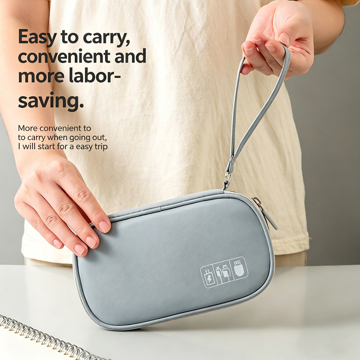 Portable Cable Organizer Bag F - đánh giá và giá Tech Accessories Box