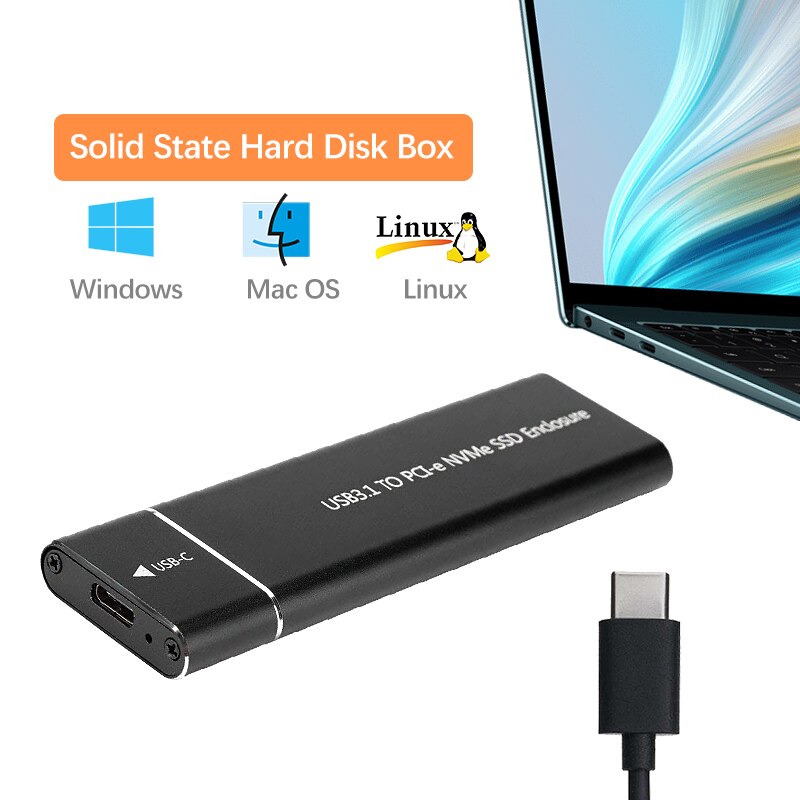 USB3.1 M.2 NVME SSD Enclosure  - đánh giá và giá Portable Ssd Enclosure
