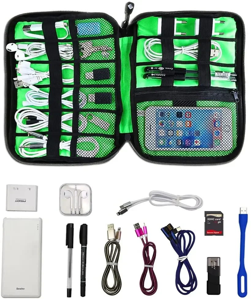 Cable Organizer Storage Bags S - đánh giá và giá Travel Cable Organizer