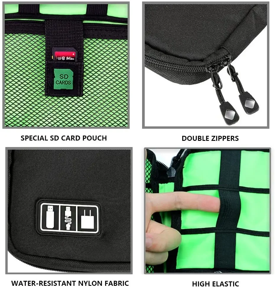 Cable Organizer Storage Bags S - đánh giá và giá Travel Cable Organizer