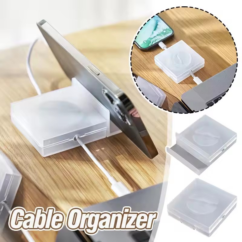 Portable Transparent Cable Org - đánh giá và giá Travel Cable Organizer